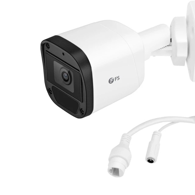 IPC101-2M-B, Full HD 2MP Bullet Network Camera with Built-in Mic, 98ft Night Vision, IP67 Weatherproof PoE Network Camera with Fixed 2.8mm Lens
