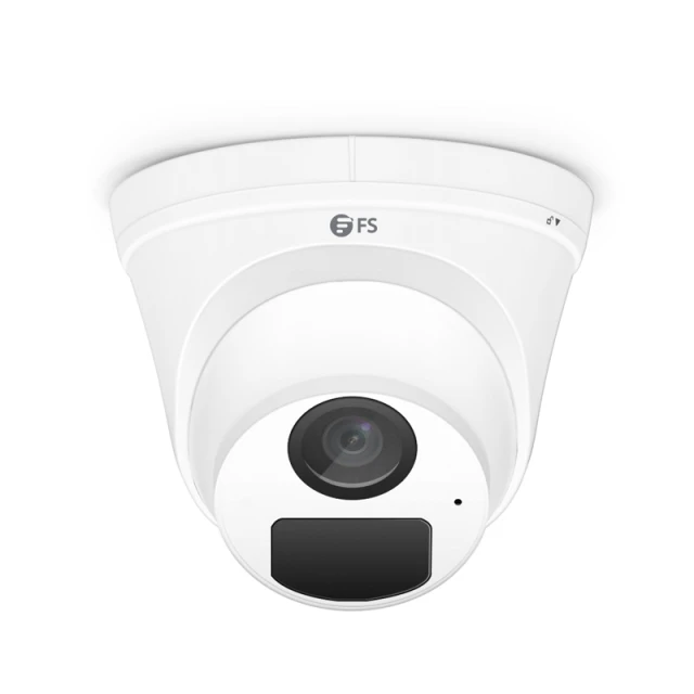IPC101-2M-T, Full HD 2MP Turret Network Camera with Build-in Mic, 98ft Night Vision, IP67 Weatherproof PoE Network Camera with Fixed 2.8mm Lens