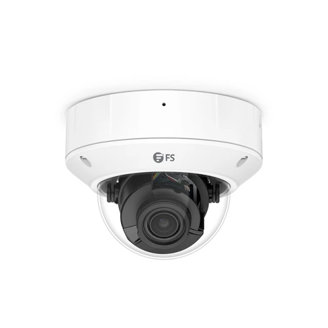 IPC304-8M-D, 8MP Dome PoE Network Camera with Built-in Mic, 131ft Smart Infrared Night Vision, Smart Intrusion Prevention, IP67 & IK10 Rating, 2.8 ~ 12mm Varifocal Lens