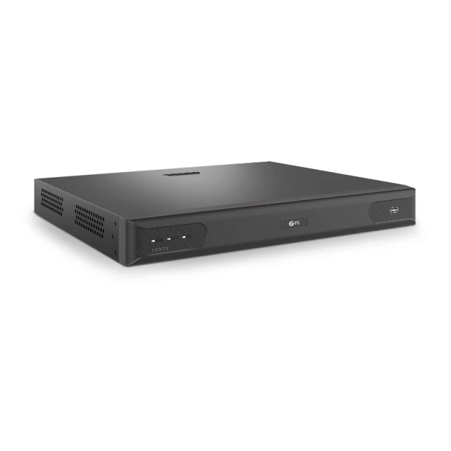 NVR102-16C-16P, 16-Channel 16-Port PoE Network Video Recorder, Record 16CH 4K@30fps, Live View/Playback 2CH 4K@30fps, Supports up to 2x10TB Hard Drive(Not Included)