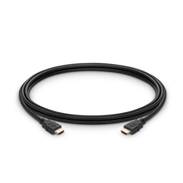 10ft (3m) 4K 60Hz PVC High Speed HDMI® Cable with Ethernet In Wall CL2 Rated