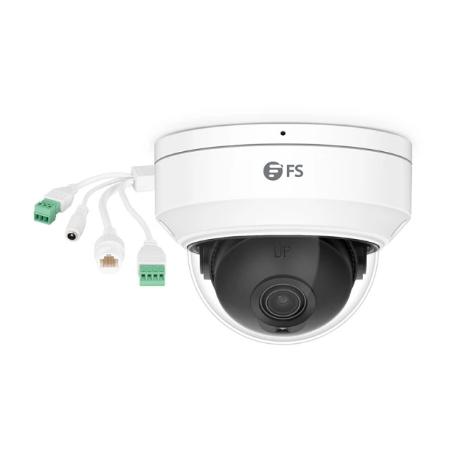 IPC301-8M-D, Ultra HD 8MP IR Dome Network Camera with Built-in Mic, 98ft Night Vision, Smart Behavior Detection, IP67 & IK10 PoE Network Camera with Fixed 2.8mm Lens
