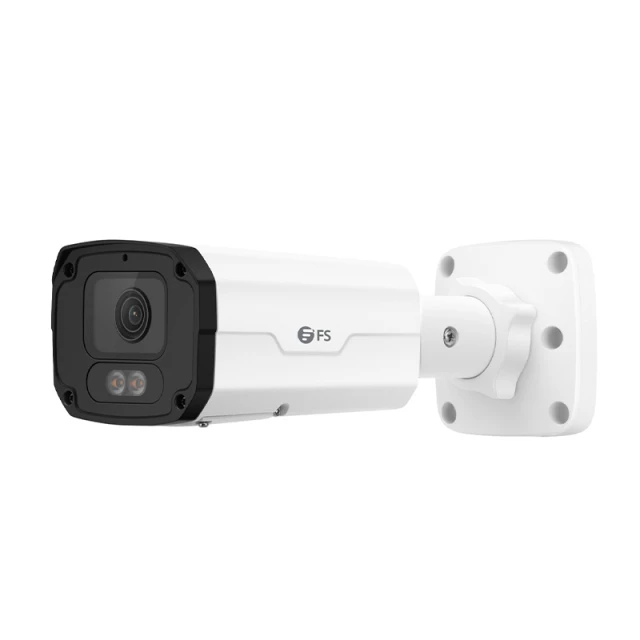 IPC501-FC-8M-B, Super HD 8MP Bullet Network Camera, Intelligent Color, 98ft Night Vision, IP67 & IK10 PoE Network Camera with Fixed 4.0mm Lens
