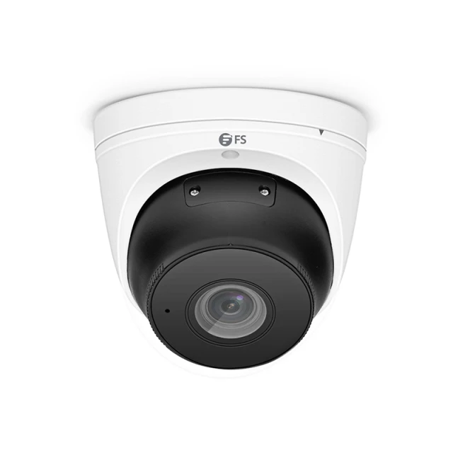 IPC104-5M-T, Super HD 5MP Turret Network Camera with Built-in Mic, 98ft Night Vision, IP67 Weatherproof, Smart Behavior Detection, PoE Network Camera with Varifocal 2.8-12mm Lens