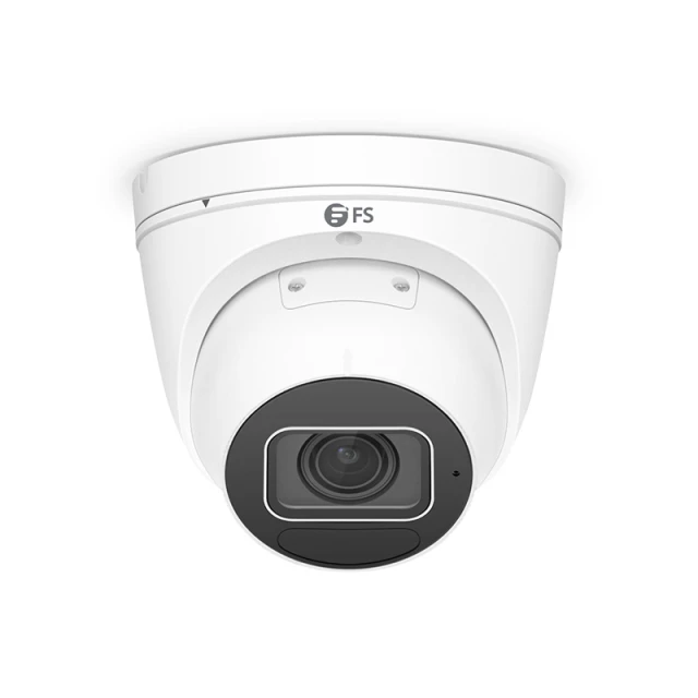 IPC304-8M-T, Ultra HD 8MP IR Turret Network Camera with Built-in Mic, 131ft Night Vision, Smart Behavior Detection, IP67 & IK10 PoE Network Camera with Varifocal 2.8-12mm Lens