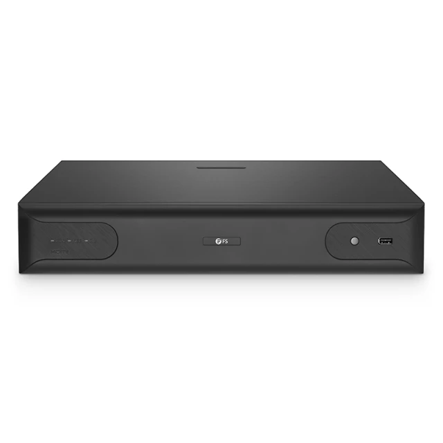 NVR204-32C-16P-V2, 32-Channel 1.5U 16PoE 4K & H.265 Decoding Format, Up to 4x10TB Hard Drive(Not Included), Live View/Playback Network Video Recorder
