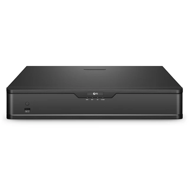 NVR204-32C-16P, 32-Channel 16-Port PoE Network Video Recorder, Record 32CH 4K@30fps, Live View/Playback 2CH 4K@30fps, Supports up to 4x10TB Hard Drive (Not Included)