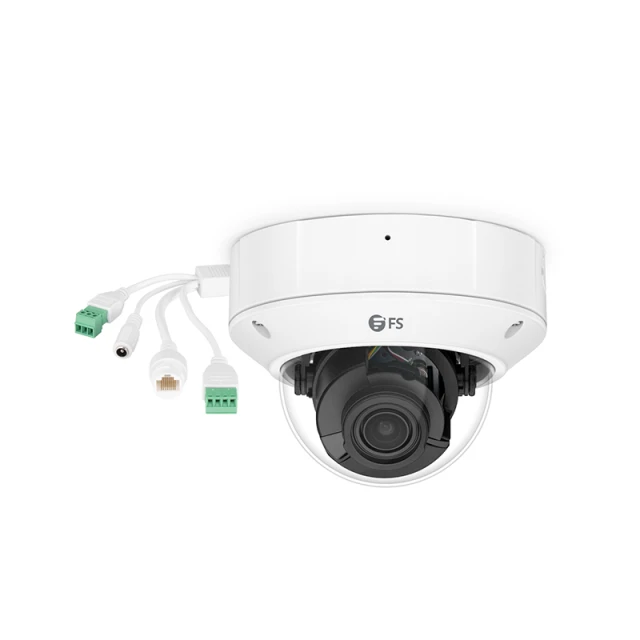 IPC305-2M-D, 2MP Dome PoE Network Camera with Built-in Mic, 131ft Smart Infrared Night Vision, Smart Intrusion Prevention, IP67 & IK10 Rating, 2.7 ~ 13.5mm Varifocal Lens