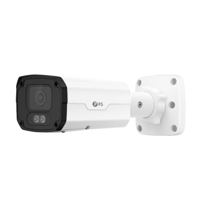 IPC501-FC-4M-B, Super HD 4MP Bullet Network Camera, Intelligent Color, 98ft Night Vision, IP67 & IK10 PoE Network Camera with Fixed 4.0mm Lens