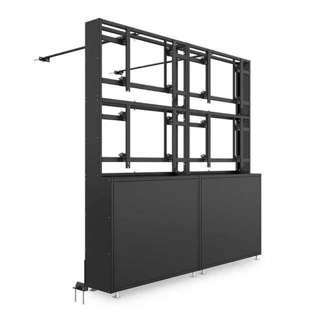 46 Inch Split Screen Vertical Support Bracket Base-3.5-H60, Modularization Floor Mounting