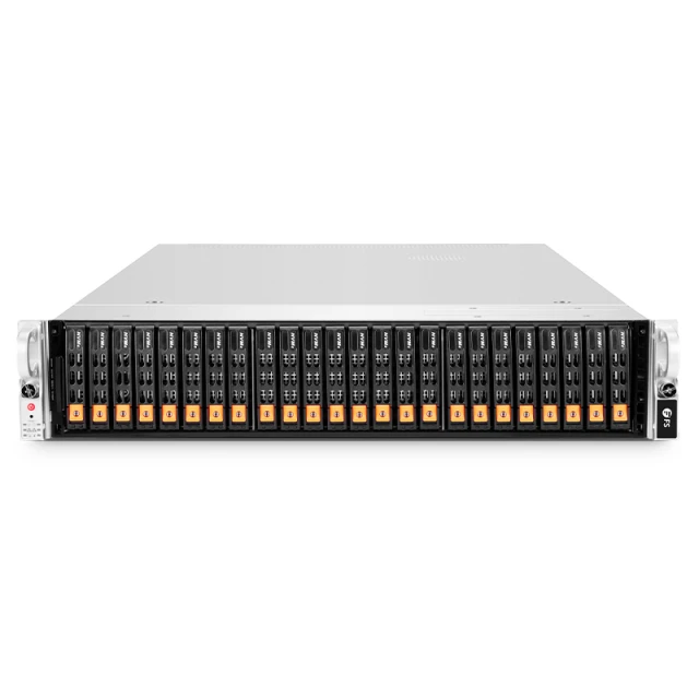RS9260-V2, 2U Rackmount Server, Dual Socket Intel® Xeon® Scalable Processors, 4 x 32GB DRAM, 1 x 2.5" SATA Hot-swap Drive Bays, 2 x RJ45 10GBASE-T and 2 x SFP+ 10GbE Ports, 2000W Redundant
