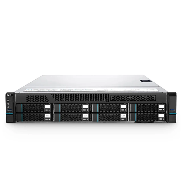 Customized RS6240, 2U Rack Server,Up to 16 x 2TB of Memory, 8 x 3.5''/2.5'' Hot-swap SAS/SATA Drive Bays, 2 x RJ45 1GbE Ports, 800W Redundant