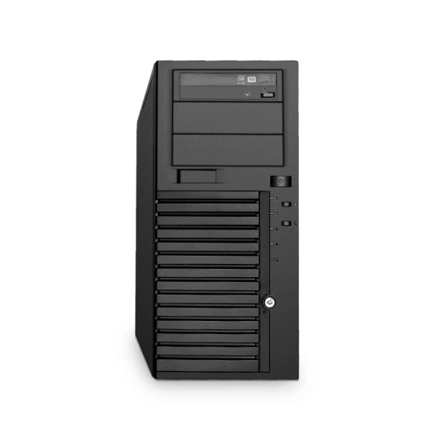Customized TS4620, 6U Tower Server, Up to 8 x 1TB of Memory, 4 x 3.5''/2.5'' Hot-swap SAS/SATA Drive Bays, 2 x RJ45 1GbE Ports, 550W Redundant