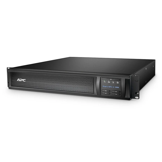 APC® Smart-UPS X 1000VA Rack/tower Convertible UPS, 8x 5-15R NEMA Outlets, SmartConnect port and 1 Backup Battery Included