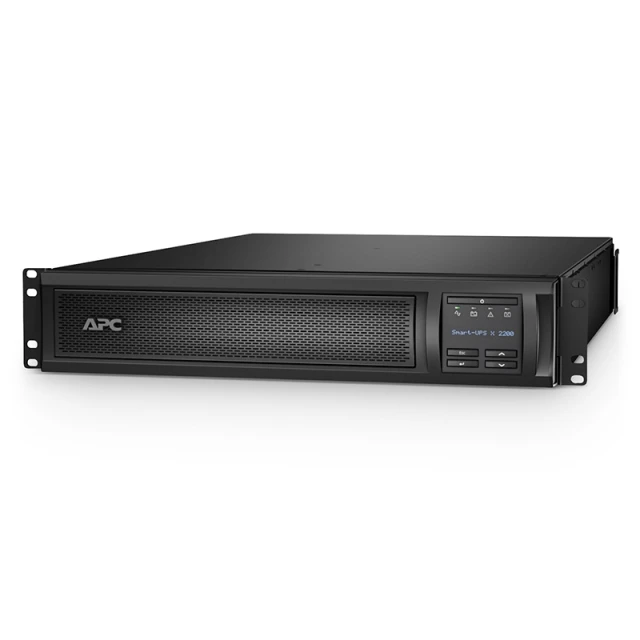 APC® Smart-UPS X 2200VA Rack/tower Convertible UPS, 8x C13+1x C19 IEC Outlets, Network card and 1 Backup Battery Included