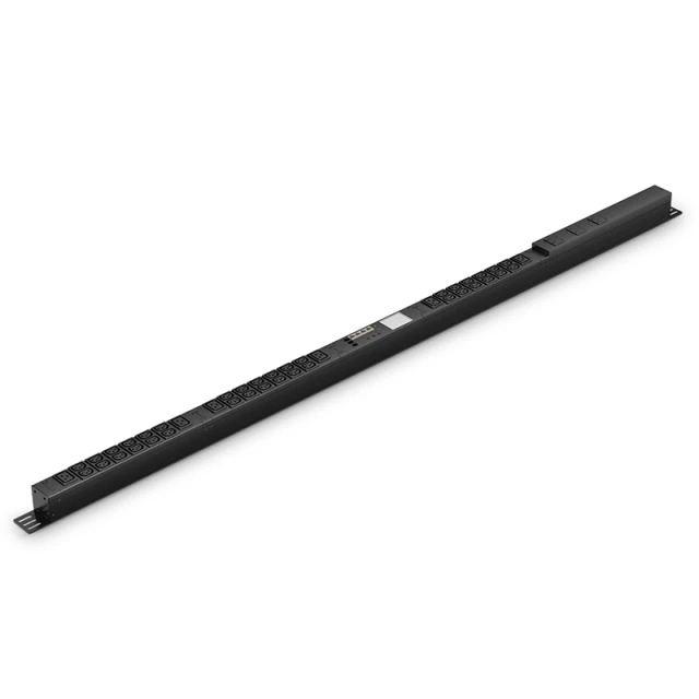 3-Phase 24A/400V Monitored PDU, (36) C13 & (6) C19 Outlets, IEC309 32 A 3P + N + E Plug, 10ft Cord, 0U Vertical