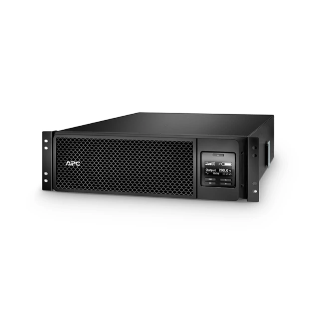 APC® Smart-UPS On-Line 5000VA Rackmount 3U UPS, 4x C13+4x C19 IEC Outlets, Network Card+SmartSlot and 3 Backup Batteries Included