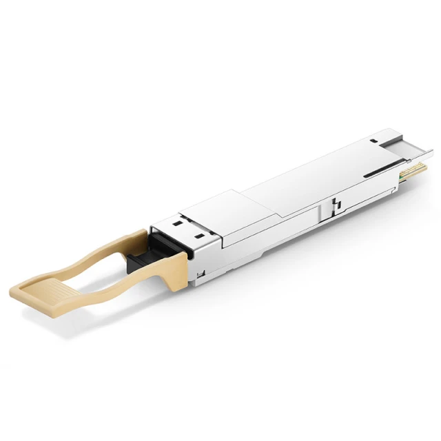 Cisco QDD-400G-DR4-S Compatible 400GBASE-DR4 QSFP-DD PAM4 1310nm 500m DOM MPO-12/APC SMF SiPh-Based Optical Transceiver Module, Breakout to 4 x 100G-DR