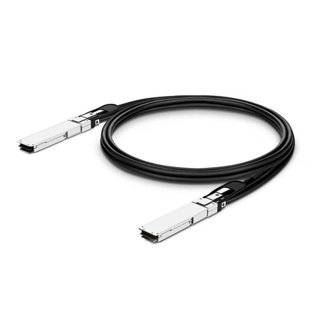 0.5m (2ft) NVIDIA/Mellanox MCP4Y10-N00A-FLT Compatible 800G OSFP Flat Top Ethernet Passive Direct Attach Copper Twinax Cable