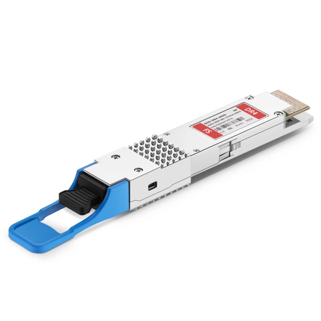 Generic Compatible 400GBASE-DR4 QSFP-DD PAM4 1310nm 500m DOM MPO-12/APC SMF Optical Transceiver Module, Breakout to 4 x 100G-DR