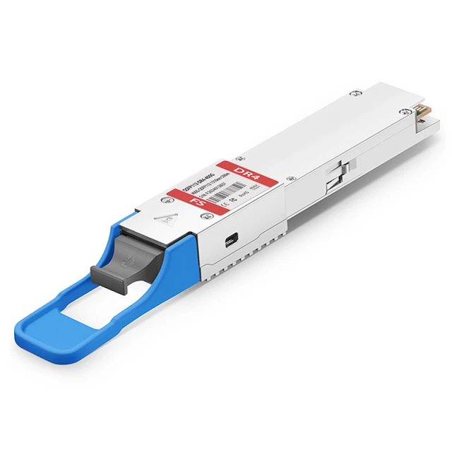 Customized 400GBASE-DR4 QSFP112 PAM4 1310nm 500m DOM MPO-12/APC SMF Optical Transceiver Module, Breakout to 4 x 100G-DR