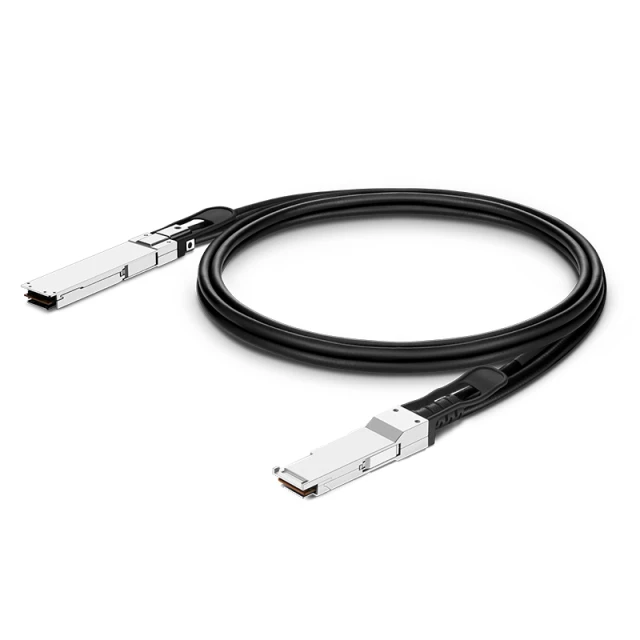 Customized 400G OSFP Flat Top to 400G QSFP-DD Passive Direct Attach Copper Twinax Cable
