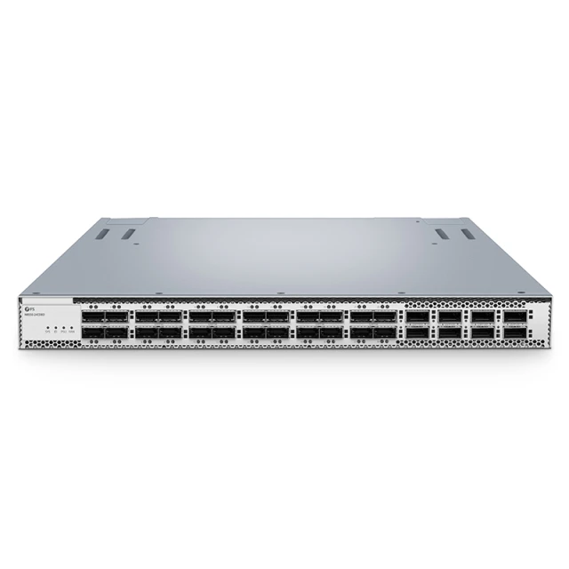N8550-24CD8D, 24-Port Ethernet L3 Data Center Switch, 24 x 200Gb QSFP56, with 8 x 400Gb QSFP-DD Uplinks, PicOS®, Broadcom Chip