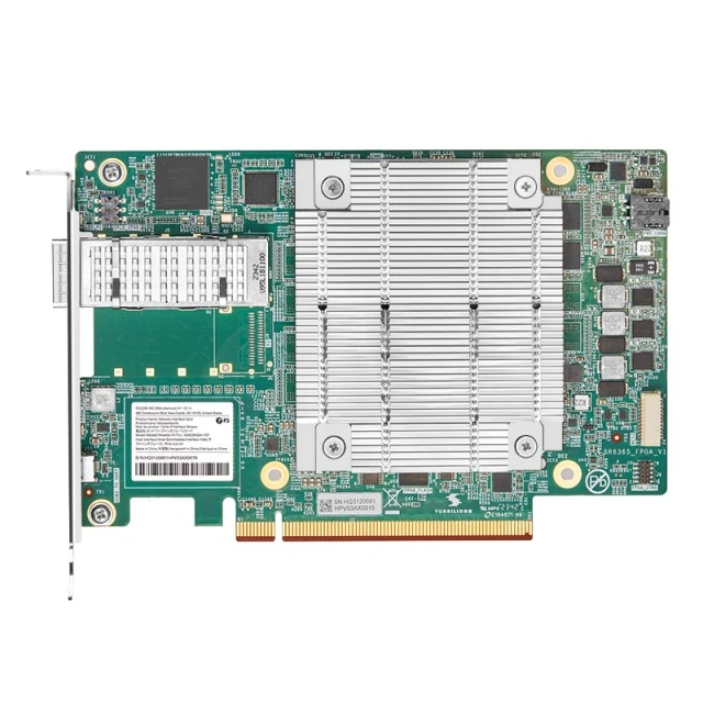 Intel FPGA Based Ethernet Network Interface Card, 100G Single-Port QSFP28, PCIe 4.0 x16, Comparable to Intel AGF023R25A, Full Height